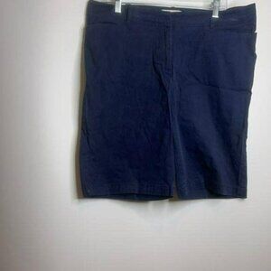 Talbots Navy Blue Shorts 16 PLUS SIZE